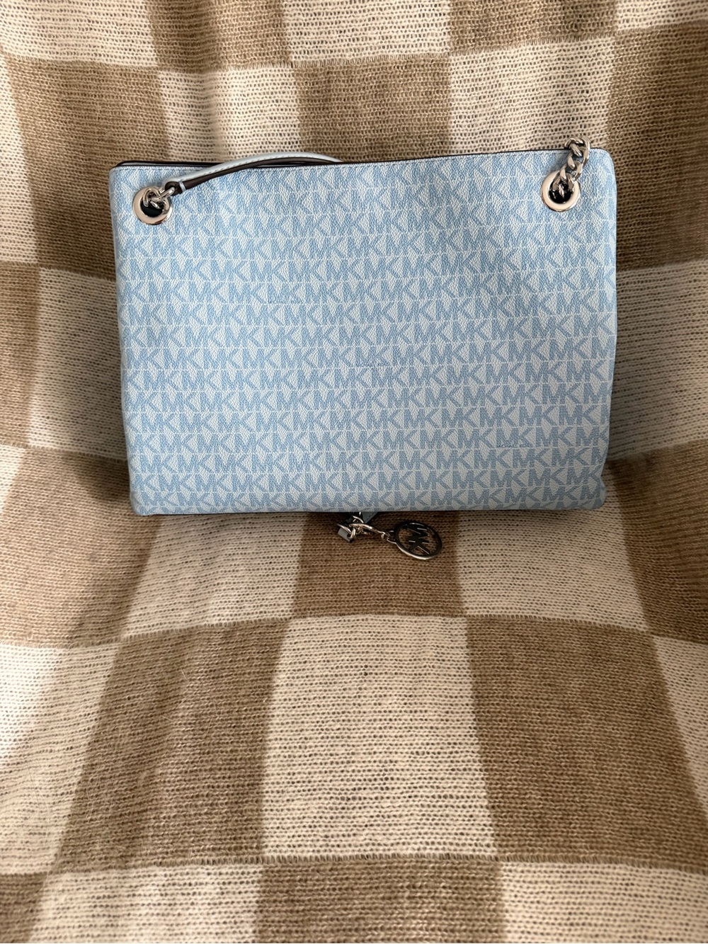 Like new Light Blue Michael Kors